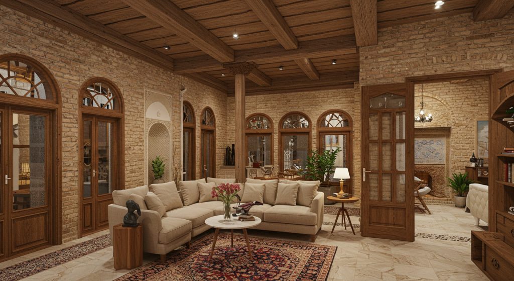 معماری آریا خدمات بازسازی ساختمان قدیمی در تهران نیاوران